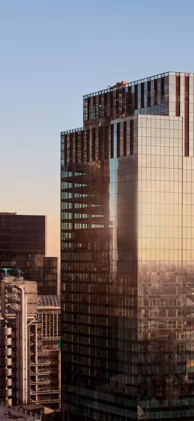 One Leadenhall, a BGRE property featuring modern glass façades and premium commercial office space within the City of London.